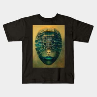 Zdzisław Beksiński, Polish (1929-2005), Untitled Kids T-Shirt